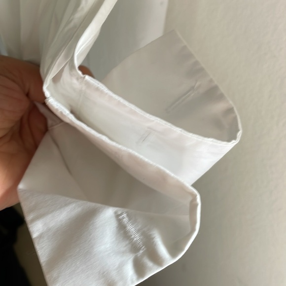 ALEXANDRE VAUTHIER | RUFFLE NECK COTTON SHIRT - Picture 11 of 12